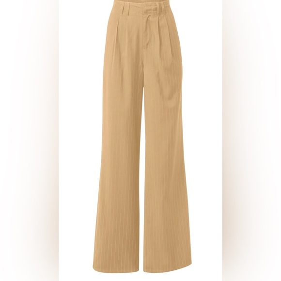 Pinstripe Wide-leg Trousers - Picture 11 of 16